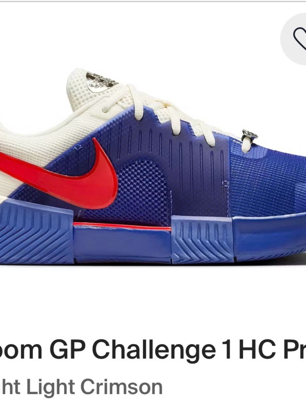 Nike Zoom GP Challenge Low-Top Sneakers